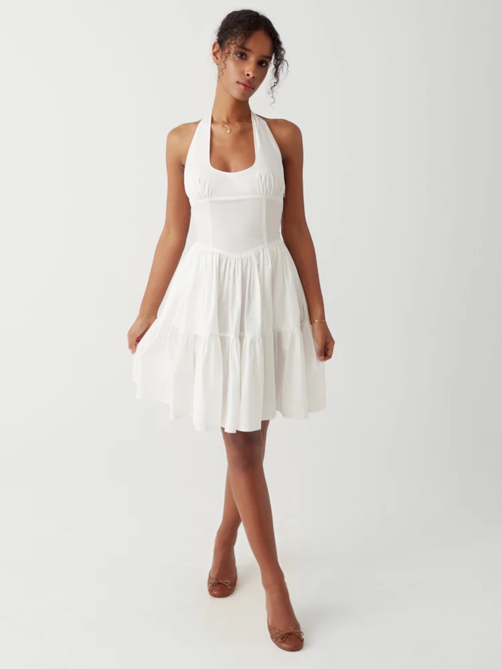 FRANKIE’S BIKINIS TULSA DRESS HALTER L